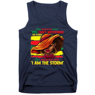 Proud Black African American Ladies Black History Month Tank Top