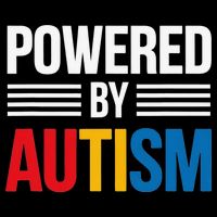 Powered By Autism For Autism Awareness Women Mom Zip Tote Bag
