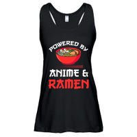 Powered By Anime & Ramen Merchandise Ladies Essential Flowy Tank