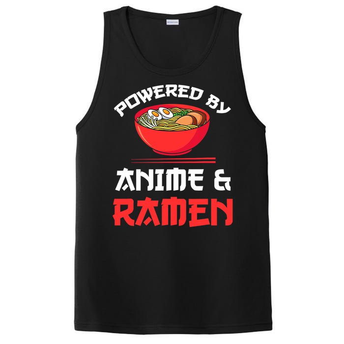 Powered By Anime & Ramen Merchandise PosiCharge Competitor Tank