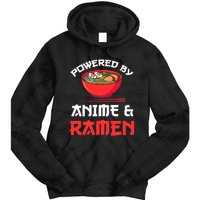 Powered By Anime & Ramen Merchandise Tie Dye Hoodie