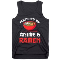 Powered By Anime & Ramen Merchandise Tank Top