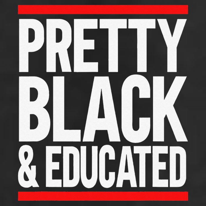 Pretty Black And Educated 7 Panel Mesh Trucker Snapback Hat