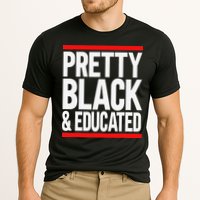 Pretty Black And Educated Cooling Performance Crew T-Shirt