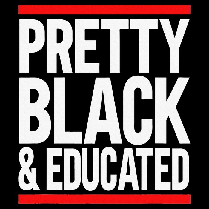 Pretty Black And Educated Cooling Performance Crew T-Shirt