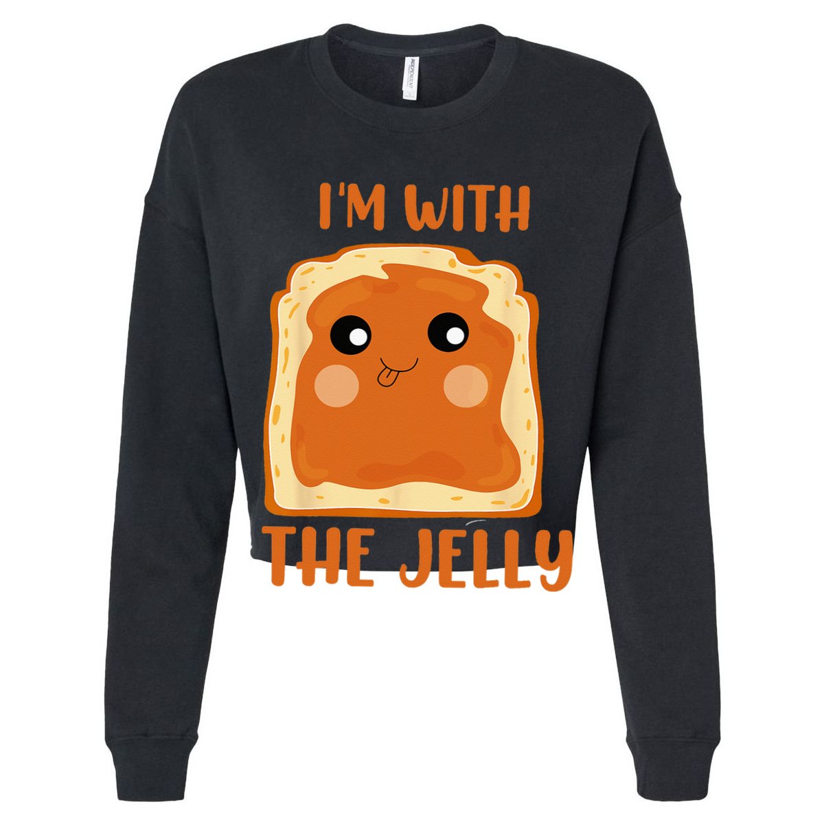 Peanut Butter And Jelly Cute Couple Im With The Jelly Cooling Performance Crew T-Shirt