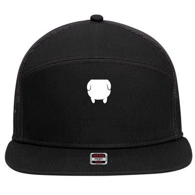 Polar Bears Are Awesome. I'm Awesome I'm A Polar Bear 7 Panel Mesh Trucker Snapback Hat