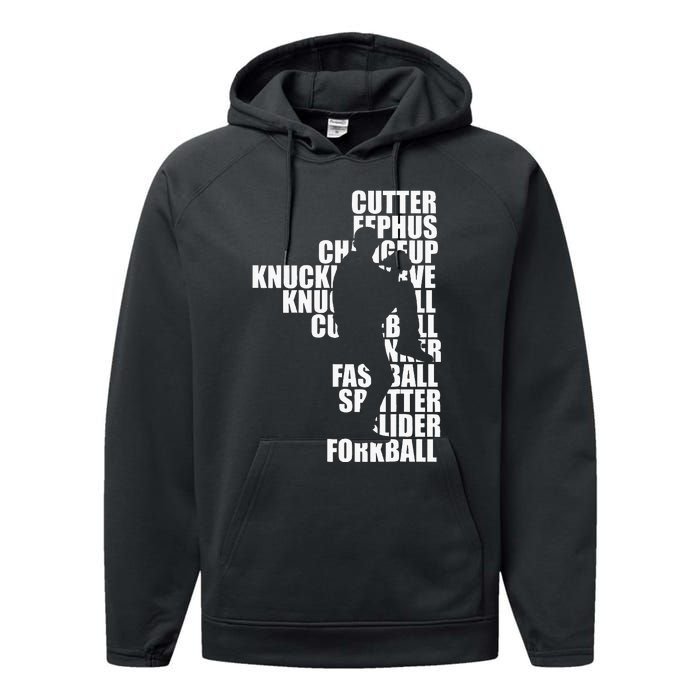 Pitcher Baseball Apparel Baseball Performance Fleece Hoodie