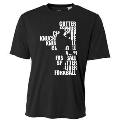 Pitcher Baseball Apparel Baseball Cooling Performance Crew T-Shirt