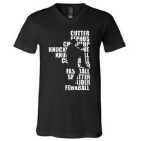 Pitcher Baseball Apparel Baseball V-Neck T-Shirt