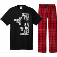 Pitcher Baseball Apparel Baseball Pajama Set