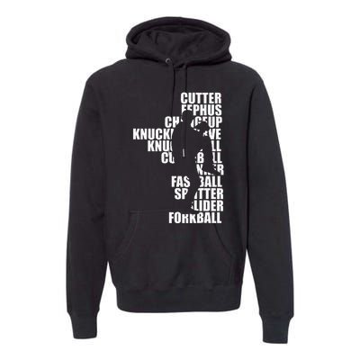 Pitcher Baseball Apparel Baseball Premium Hoodie