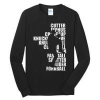 Pitcher Baseball Apparel Baseball Tall Long Sleeve T-Shirt