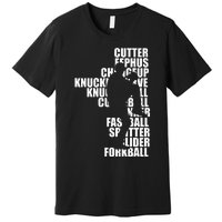 Pitcher Baseball Apparel Baseball Premium T-Shirt