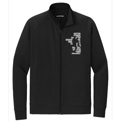 Pitcher Baseball Apparel Baseball Stretch Full-Zip Cadet Jacket