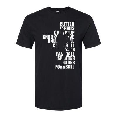 Pitcher Baseball Apparel Baseball Softstyle CVC T-Shirt