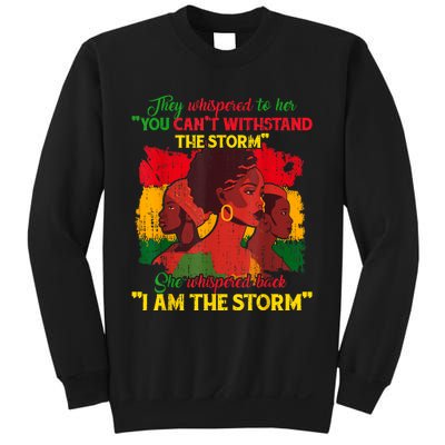 Proud Black African American Ladies Black History Month Sweatshirt