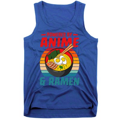 Powered By Anime & Ra Love Noodles  Tank Top