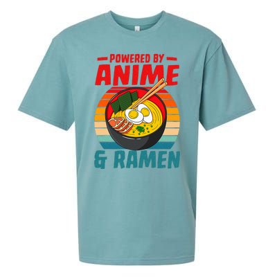 Powered By Anime & Ra Love Noodles  Sueded Cloud Jersey T-Shirt