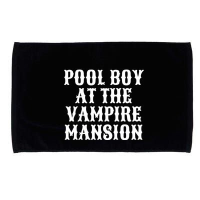 Pool Boy At The Vampire Mansion Microfiber Hand Towel