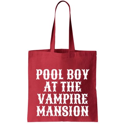Pool Boy At The Vampire Mansion Bag