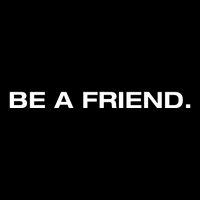 Patmcafeeshow Be A Friend 7-Panel Snapback Hat