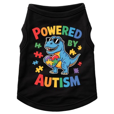 Powered By Autism For Autism Awareness Doggie Tank