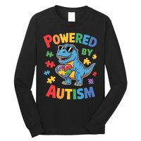 Powered By Autism For Autism Awareness Long Sleeve Shirt