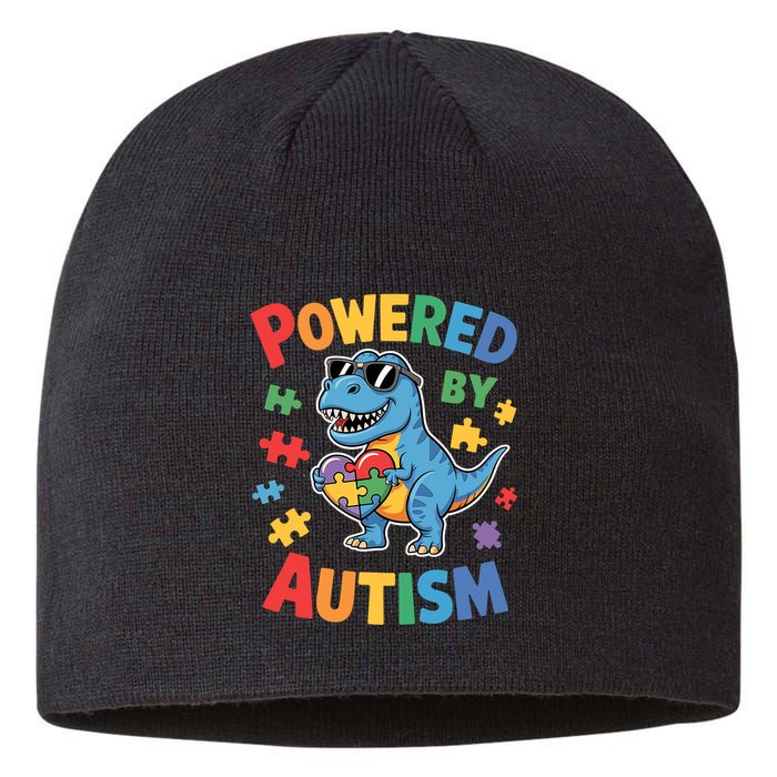 Powered By Autism For Autism Awareness Sustainable Beanie