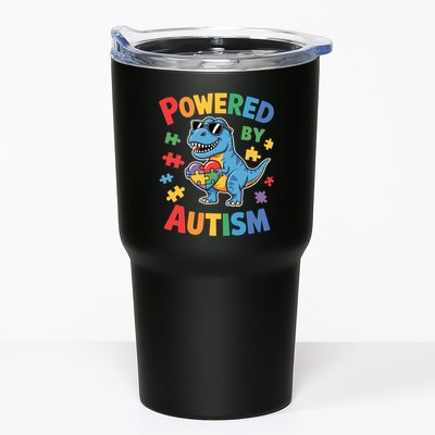 Powered By Autism For Autism Awareness Tumbler