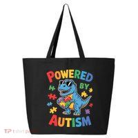 Powered By Autism For Autism Awareness 25L Jumbo Tote
