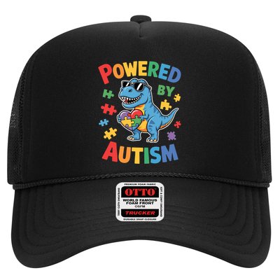 Powered By Autism For Autism Awareness Trucker Hat