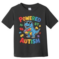 Powered By Autism For Autism Awareness Toddler T-Shirt