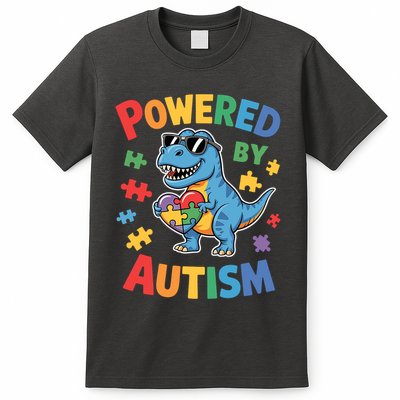 Powered By Autism For Autism Awareness T-Shirt