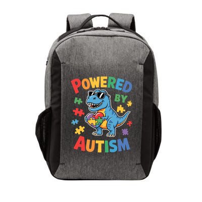 Powered By Autism For Autism Awareness Vector Backpack
