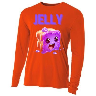 Peanut Butter And Jelly Matching Couple Best Friends Lover Gift Cooling Performance Long Sleeve Crew