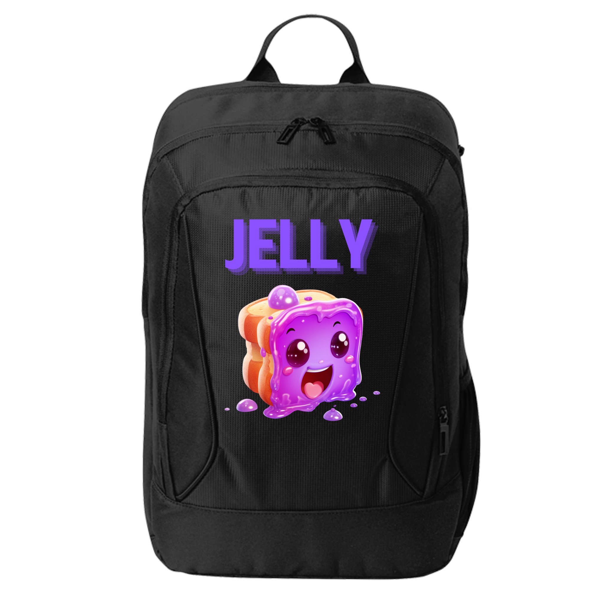 Peanut Butter And Jelly Matching Couple Best Friends Lover Gift City Backpack