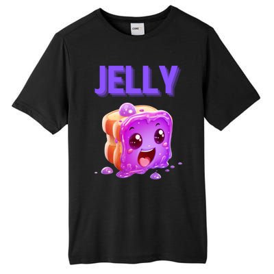 Peanut Butter And Jelly Matching Couple Best Friends Lover Gift Tall Fusion ChromaSoft Performance T-Shirt