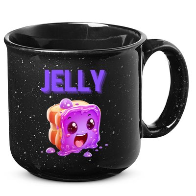 Peanut Butter And Jelly Matching Couple Best Friends Lover Gift 15oz Campfire Ceramic Mug