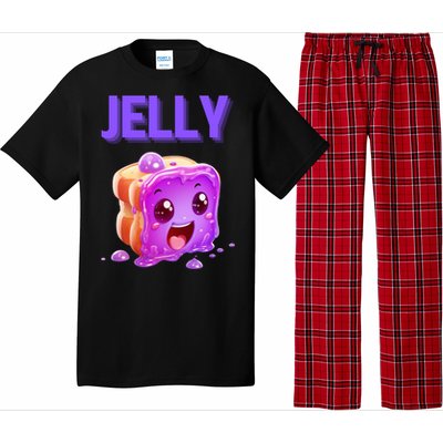 Peanut Butter And Jelly Matching Couple Best Friends Lover Gift Pajama Set