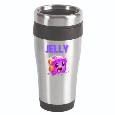 Peanut Butter And Jelly Matching Couple Best Friends Lover Gift 16oz Travel Tumbler