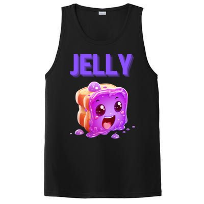 Peanut Butter And Jelly Matching Couple Best Friends Lover Gift PosiCharge Competitor Tank