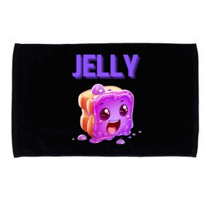 Peanut Butter And Jelly Matching Couple Best Friends Lover Gift Microfiber Hand Towel