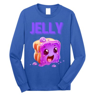 Peanut Butter And Jelly Matching Couple Best Friends Lover Gift Long Sleeve Shirt