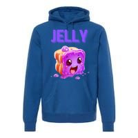 Peanut Butter And Jelly Matching Couple Best Friends Lover Gift Premium Hoodie