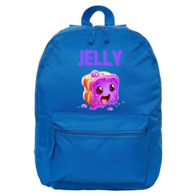 Peanut Butter And Jelly Matching Couple Best Friends Lover Gift 16 in Basic Backpack