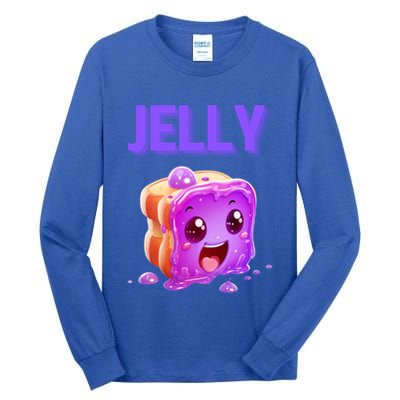 Peanut Butter And Jelly Matching Couple Best Friends Lover Gift Tall Long Sleeve T-Shirt