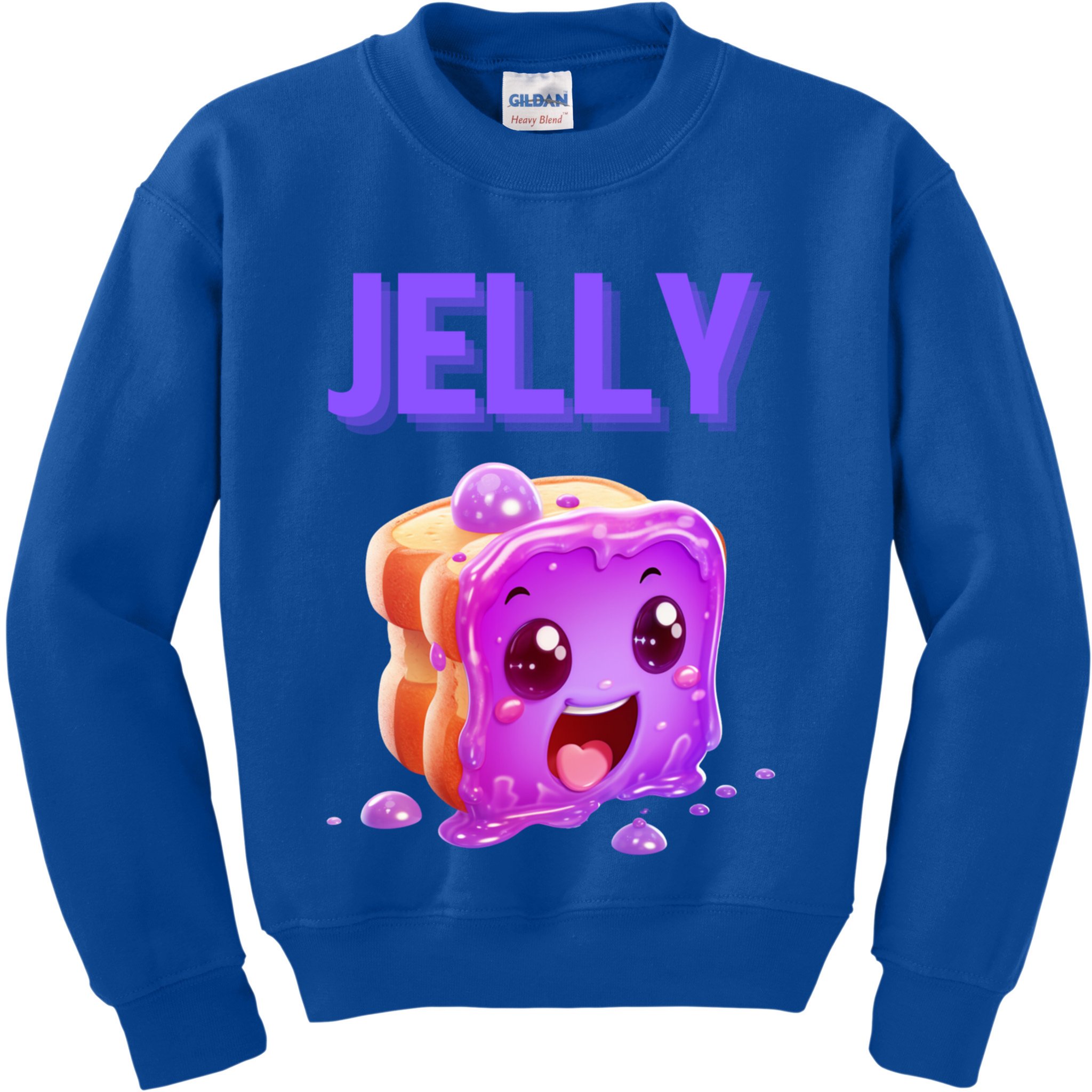Peanut Butter And Jelly Matching Couple Best Friends Lover Gift Kids Sweatshirt
