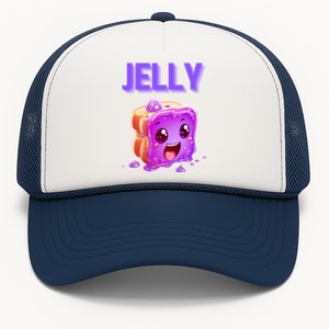 Peanut Butter And Jelly Matching Couple Best Friends Lover Gift Trucker Hat