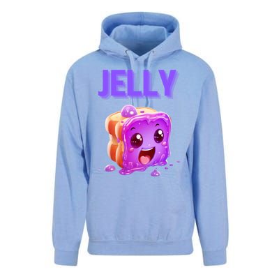 Peanut Butter And Jelly Matching Couple Best Friends Lover Gift Unisex Surf Hoodie